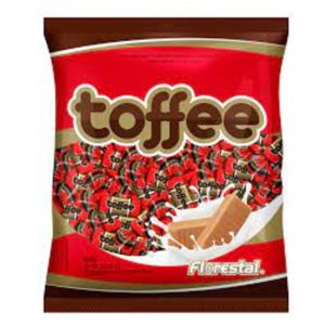 Caramelos Florestal Sabor Toffee 600g